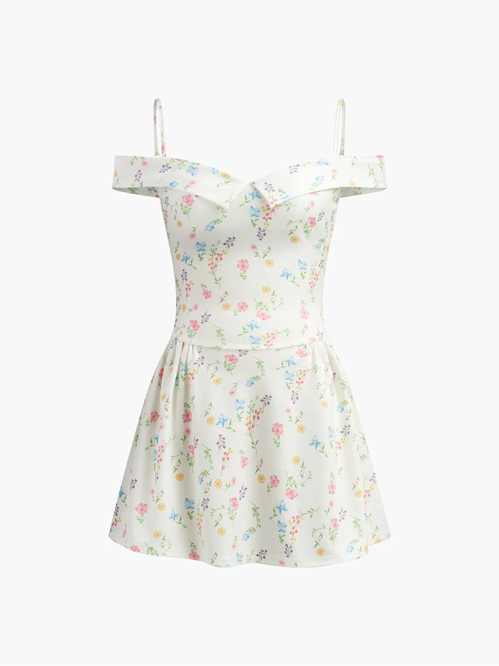 Commense Off Shoulder Vintage Flare Dresses